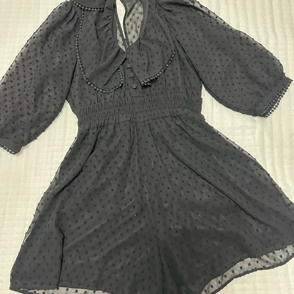 Charming Gray Kids Dress